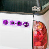 Autocollant De Voiture Ce qui fait un adhésif pour pare-chocs nerd de (Sur camion)