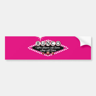 Autocollant De Voiture Ce qui se produit aux séjours de Bunco à