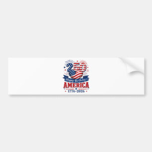 Autocollant De Voiture Célébration patriotique d'anniversaire America 250