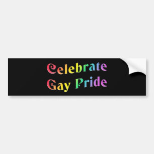 Autocollant De Voiture Célébrer le Gay pride