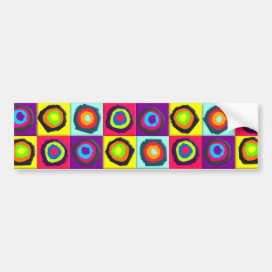 Autocollant De Voiture cercles motif