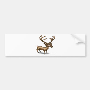 Autocollant De Voiture Cerf