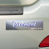 Autocollant De Voiture Certificat de Piémont de visite (En voiture)
