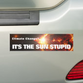 Autocollant De Voiture C'est le Sticker de pare-chocs solaire (En voiture)
