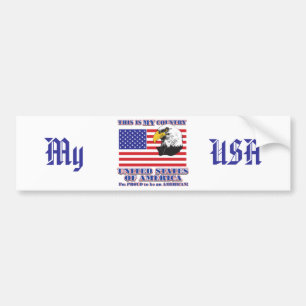 Autocollant De Voiture C'est mon pays