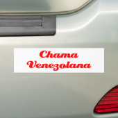 Autocollant De Voiture Chama Venezolana (En voiture)