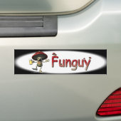 Autocollant De Voiture Champignon de Funguy (En voiture)