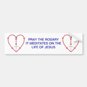 Autocollant De Voiture Chapelet minuscule de coeurs