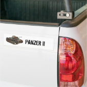 Autocollant De Voiture Char Panzer II (Sur camion)