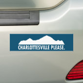 Autocollant De Voiture Charlottesville (En voiture)
