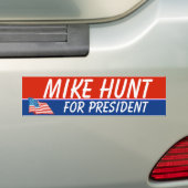 Autocollant De Voiture Chasse à Mike pour le Président Template (En voiture)