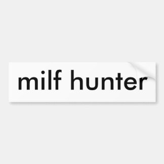 Autocollant De Voiture chasseur de milf