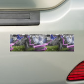 Autocollant De Voiture chat ange (En voiture)