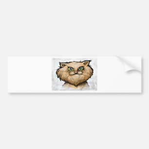 Autocollant De Voiture Chat perse
