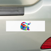 Autocollant De Voiture Chat vif (En voiture)