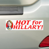 Autocollant De Voiture Chaud pour Hillary ! Adhésif pour pare-chocs (En voiture)