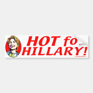 Autocollant De Voiture Chaud pour Hillary ! Adhésif pour pare-chocs