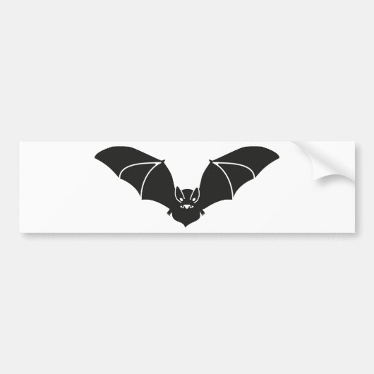 Autocollant De Voiture Chauve-souris volante (Devant)