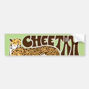 Autocollant De Voiture Cheetah