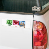 Autocollant De Voiture Cheetahs Peace Love (Sur camion)