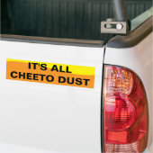AUTOCOLLANT DE VOITURE CHEETO DUST (Sur camion)