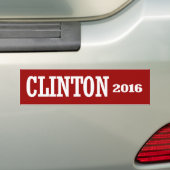 AUTOCOLLANT DE VOITURE CHELSEA CLINTON 2016 (En voiture)