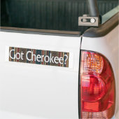Autocollant De Voiture Cherokee (Sur camion)