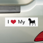 Autocollant De Voiture Cheval (En voiture)