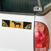 Autocollant De Voiture Cheval Brown (Sur camion)