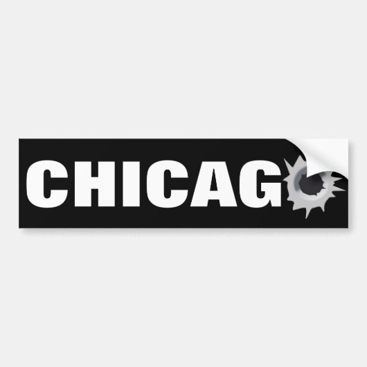 Autocollant De Voiture Chicago (Devant)