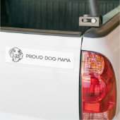 Autocollant De Voiture Chien-chien dragon (Sur camion)