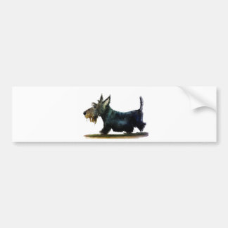 Autocollant De Voiture Chien de Scottie
