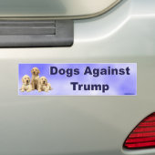 Autocollant De Voiture Chiens contre l'atout (En voiture)