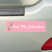 Autocollant De Voiture Chihuahua (En voiture)