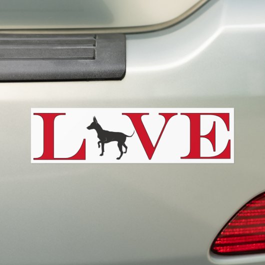 Autocollant De Voiture Chihuahua Lover Bumpersticker (En voiture)