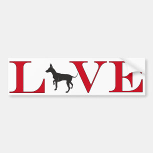 Autocollant De Voiture Chihuahua Lover Bumpersticker