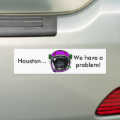 Autocollant De Voiture Chimp. spatial (En voiture)