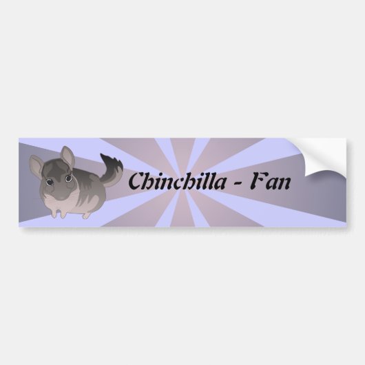 Autocollant De Voiture Chinchilla (Devant)