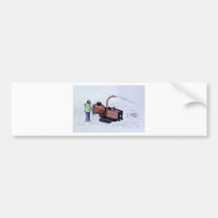 Autocollant De Voiture Chipper de Timberwood