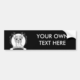 AUTOCOLLANT DE VOITURE CHIWAWA