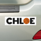 Autocollant De Voiture Chloe Basket (En voiture)