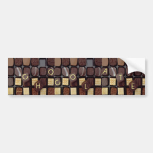 Autocollant De Voiture chocolat collant