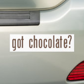 Autocollant De Voiture chocolat obtenu ? (En voiture)