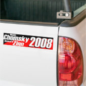 Autocollant De Voiture Chomsky \ Zinn 2008 (Sur camion)