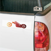 AUTOCOLLANT DE VOITURE CHOPPER (Sur camion)