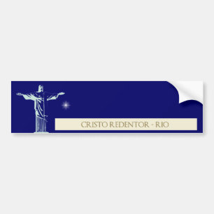 Autocollant De Voiture Christ Rio de Janeiro