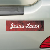 Autocollant De Voiture Christian Jesus Lover (En voiture)