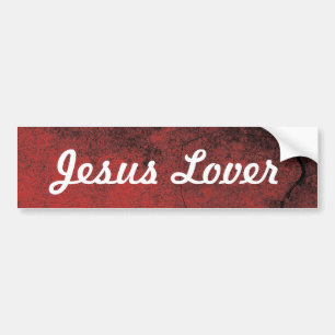 Autocollant De Voiture Christian Jesus Lover