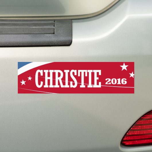 AUTOCOLLANT DE VOITURE CHRISTIE 2016 (En voiture)