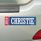 AUTOCOLLANT DE VOITURE CHRISTIE 2016 (En voiture)